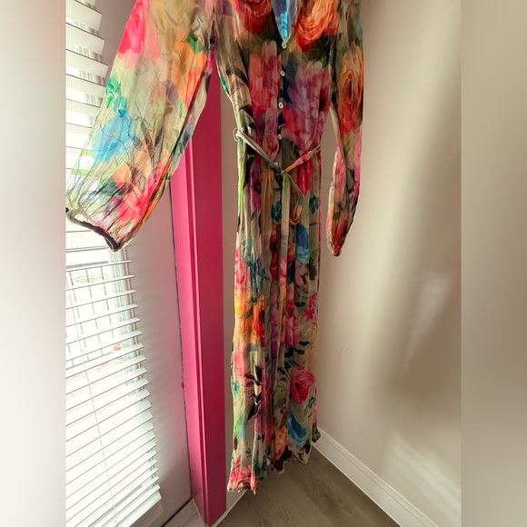 Sundance Multicolor Sheer Dress - Picture 5 of 10